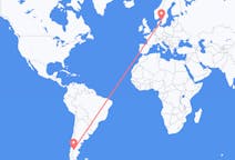 Flights from Balmaceda, Chile to Gothenburg, Sweden