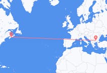 Flights from Halifax, Canada to Plovdiv, Bulgaria