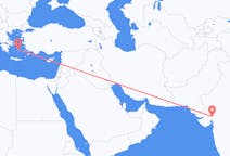 Flights from Ahmedabad, India to Naxos, Greece