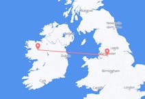 Flyreiser fra Knock, Mayo fylke, Irland til Manchester, England