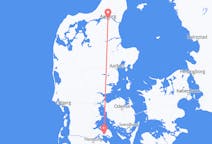 Flights from Aalborg to Sønderborg