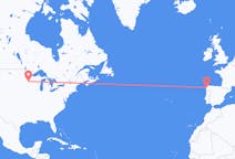 Flyrejser fra Minneapolis til Santiago de Compostela