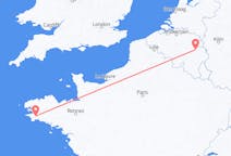 Flights from Quimper, France to Liège, Belgium