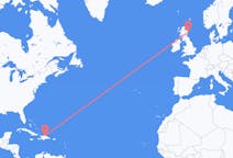 Loty z Puerto Plata na Dominikanie do Aberdeen w Szkocji