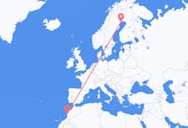 Flights from Essaouira, Morocco to Luleå, Sweden
