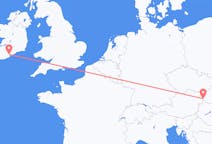 Flyreiser fra Bratislava, Slovakia til Cork, Irland