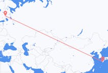 Flights from Kagoshima, Japan to Joensuu, Finland