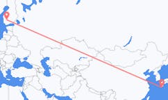 日本出发地 屋久岛 (鹿儿岛)飞往日本目的地 坦佩雷的航班