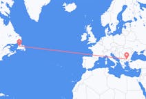 Flights from Deer Lake, Canada to Plovdiv, Bulgaria