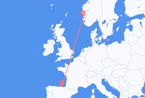 Flights from Stord, Norway to Bilbao, Spain