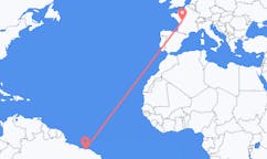 Flights from Parnaíba, Brazil to Poitiers, France