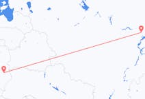 Flyg från Kazan, Ryssland till Lublin, Polen