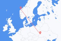 Vols de Lviv, Ukraine vers Ålesund, Norvège