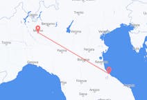 Flights from Milan, Italy to Rimini, Italy