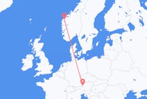 Flights from Volda, Norway to Salzburg, Austria