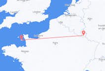 Flyg från Saint Helier, Jersey till Luxemburg, Luxemburg