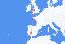 Flyreiser fra Sevilla, Spania til Cardiff, Wales