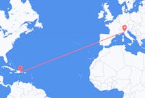 Flights from Santo Domingo, Dominican Republic to Parma, Italy