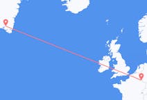 Flyreiser fra Luxembourg by, Luxembourg til Narsarsuaq, Grønland