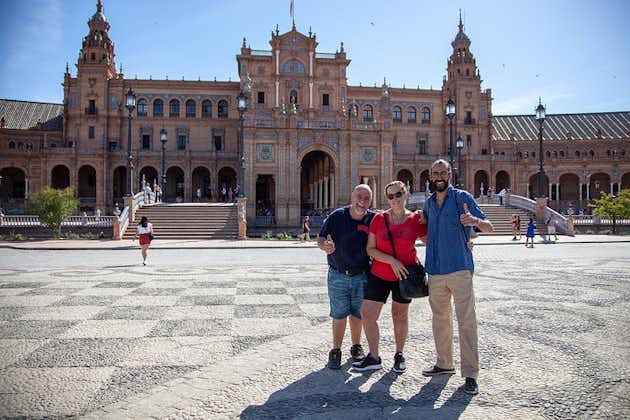 Wandeling door het monumentale en historische gedeelte van Sevilla