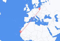 Flyrejser fra Nouakchott, Mauretanien til Lodz, Polen