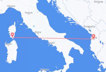 Flyreiser fra Tirana, Albania til Figari, Frankrike