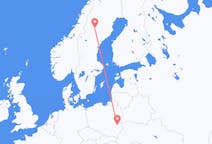 Flyreiser fra Vilhelmina, Sverige til Lublin, Polen