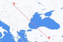 出发地 斯洛伐克从 科希策目的地 土耳其卡赫拉曼馬拉什的航班