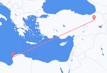 Flyreiser fra Benghazi, til Erzurum