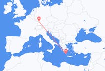 Flyreiser fra Karlsruhe, Tyskland til Kythera, Hellas