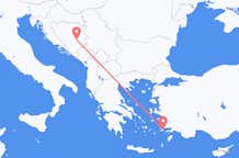 Flights from Kos to Sarajevo
