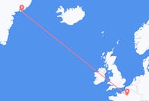 Flights from Paris, France to Kulusuk, Greenland