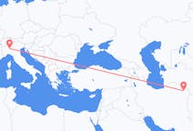 Flyrejser fra Mashhad, Iran til Milano, Italien