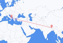 Flights from Bagdogra, India to Bari, Italy