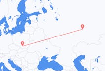 Flights from Nizhnekamsk, Russia to Kraków, Poland