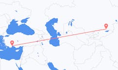 Flyrejser fra Almaty, Kasakhstan til Antalya, Tyrkiet