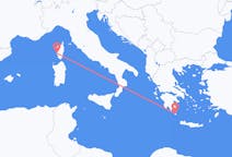 Flights from Ajaccio, France to Kythira, Greece