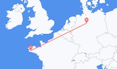 Flights from Quimper, France to Hanover, Germany