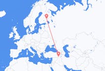 Flights from Şırnak, Turkey to Joensuu, Finland