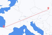 Fly fra Rzeszów til San Sebastián