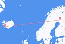 Loty z Rovaniemi w Finlandii do Reykjaviku na Islandii