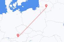 Flyg från Kaunas till Salzburg