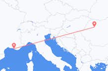 Flyreiser fra Marseille, til Cluj Napoca