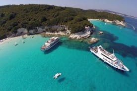 Croisière d'une journée : les îles de Paxos et Antipaxos avec les grottes bleues