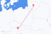 Flyrejser fra Wien til Kaunas
