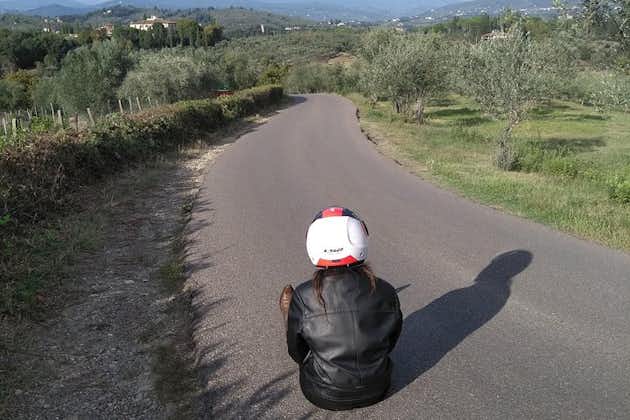 Privat halvdag Chianti motorsykkeltur fra Firenze