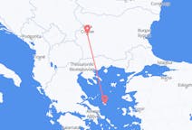 Vluchten van Sofia, Bulgarije naar Skyros, Griekenland
