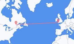 Flights from Saguenay, Canada to Newquay, the United Kingdom