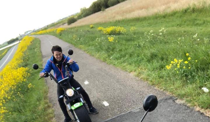 E-scooter for a day, enjoy the Netherlands