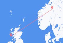 Flights from Tiree, the United Kingdom to Røros, Norway